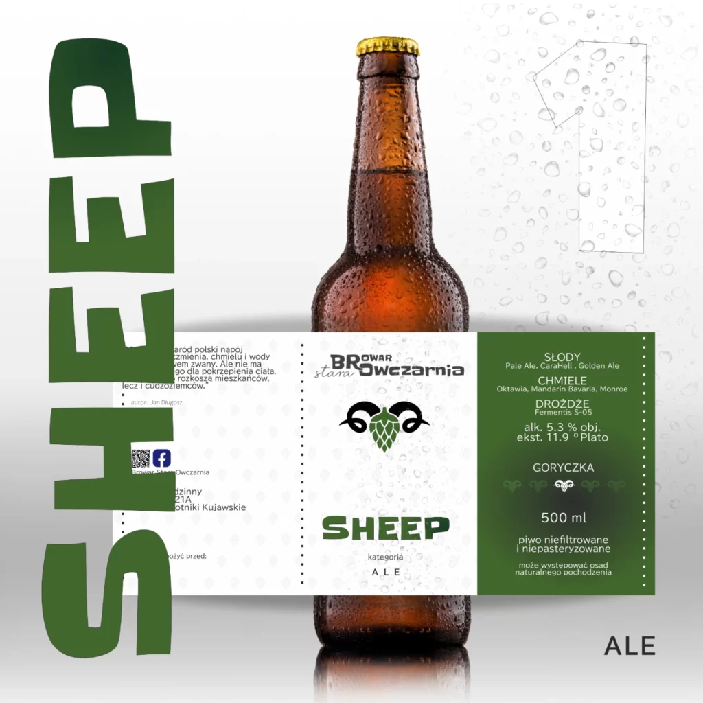 Rzemieślnicze piwo typu ALE - Sheep